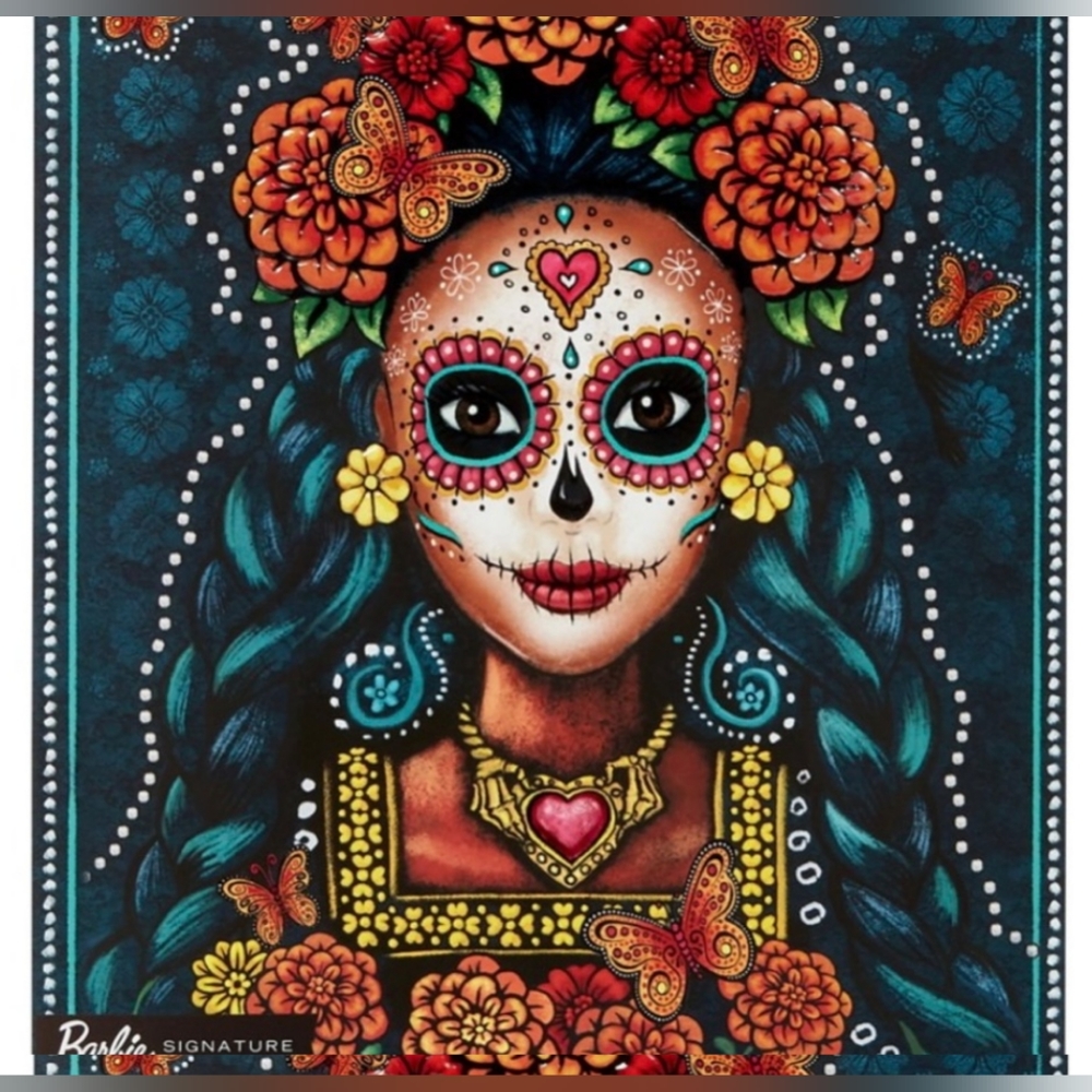 HTF Dia De Los Muertos Barbie 2019